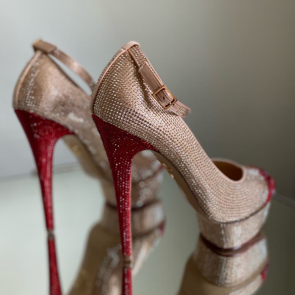 New Charlotte Olympia CRYSTAL KISS ME DOLORES $3,200 39 - Picture 15 of 16